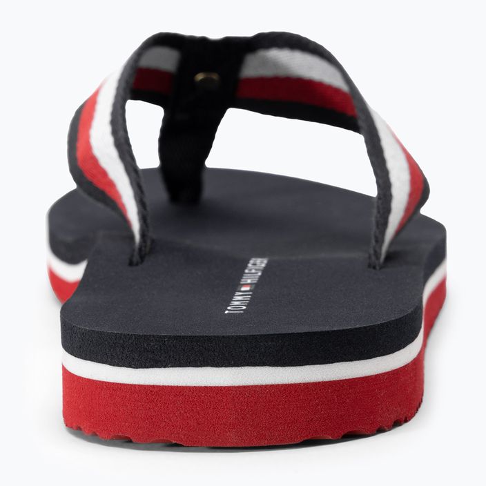 Japonki damskie Tommy Hilfiger Corporate Beach Sandal red white blue 6