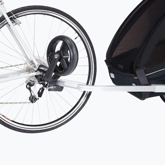 Przyczepka rowerowa dwuosobowa Thule Coaster XT Bike Trailer+Stroll czarna 10101810 5