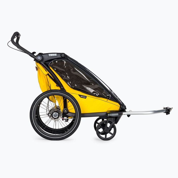 Przyczepka rowerowa jednoosobowa Thule Chariot Sport 1 żółta 10201022 2