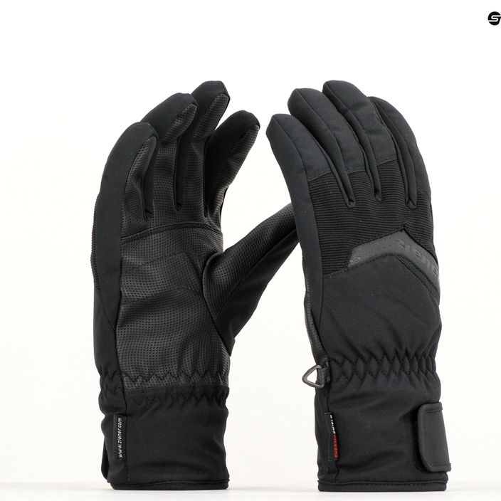 Rękawice narciarskie ZIENER Gabino black 3