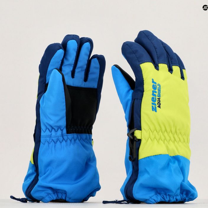 Rękawice narciarskie dziecięce ZIENER Levio AS Minis persian blue 3