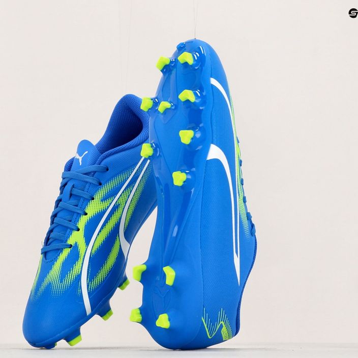 Buty piłkarskie dziecięce PUMA Ultra Play FG/AG ultra blue/puma white/pro green 15