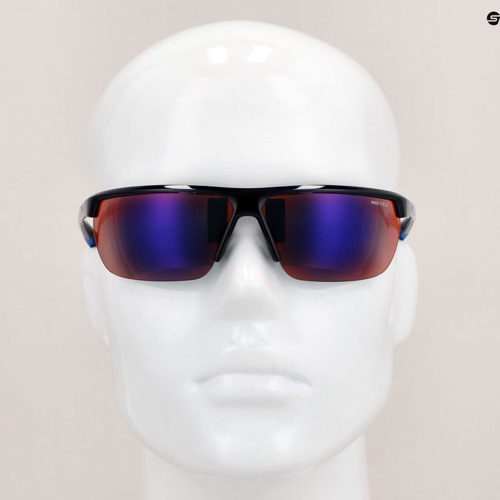 Okulary przeciwsłoneczne Nike Tempest E obsidian/pacific blue/field tint lens 9