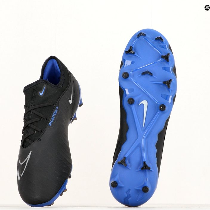 Buty do piłki nożnej Nike Phantom GX Pro FG black/chrome/hyper royal 8