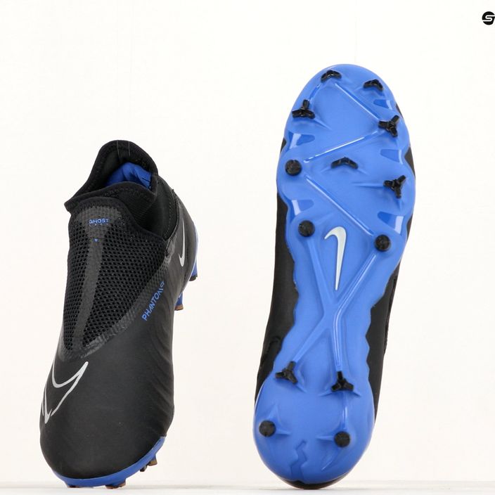 Buty do piłki nożnej Nike Phantom GX Pro DF FG black/chrome/hyper royal 8