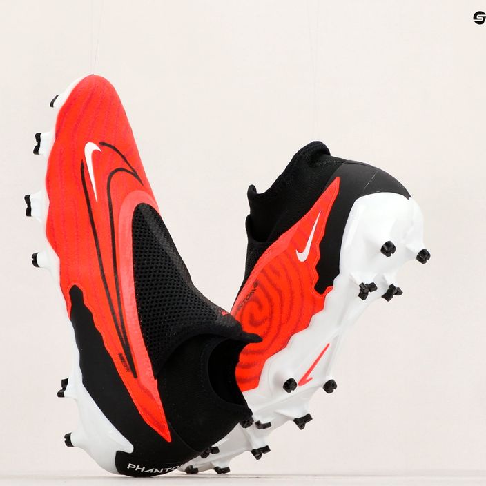 Buty do piłki nożnej Nike Phantom GX Pro DF FG bright crimson/white/black 8
