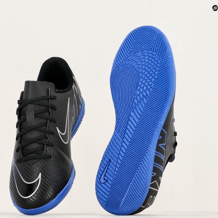 Buty do piłki do nożnej Nike JR Mercurial Vapor 15 Club IC black/chrome/ hyper real 8