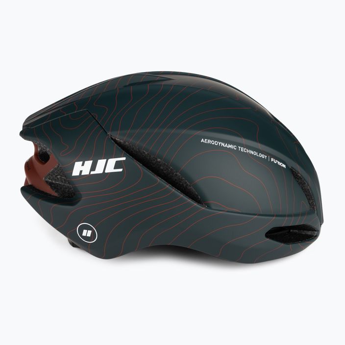 Kask rowerowy HJC Furion 2.0 contuour green 3