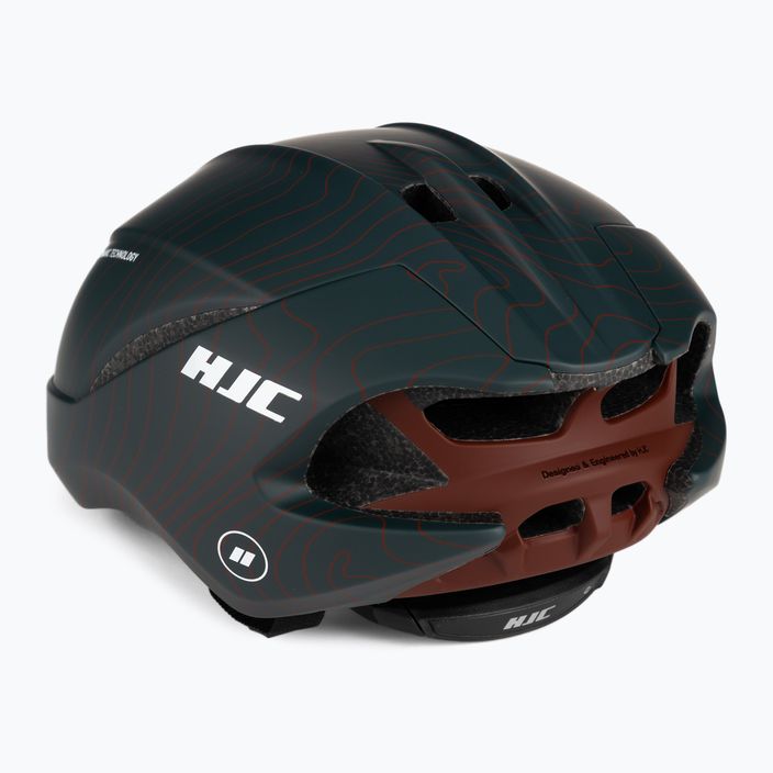 Kask rowerowy HJC Furion 2.0 contuour green 4