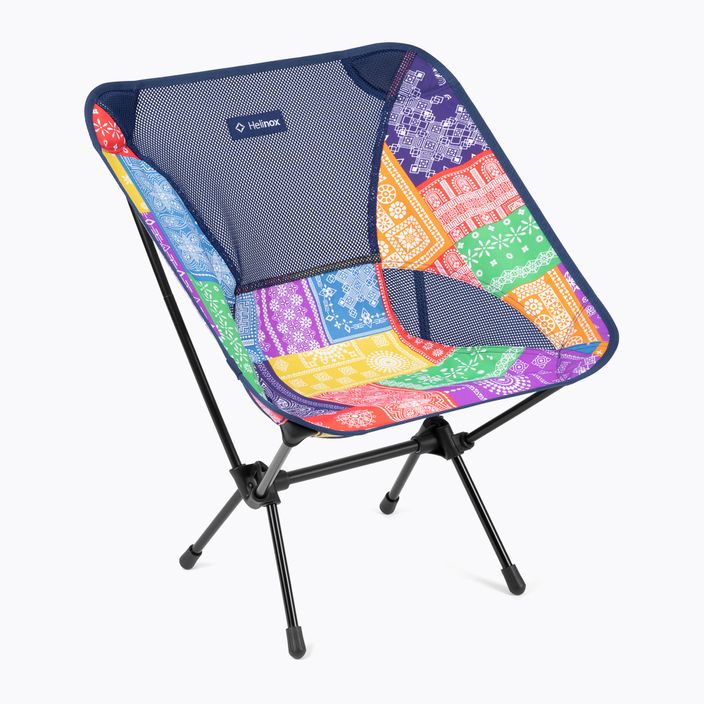 Krzesło turystyczne Helinox One rainbow bandanna quilt