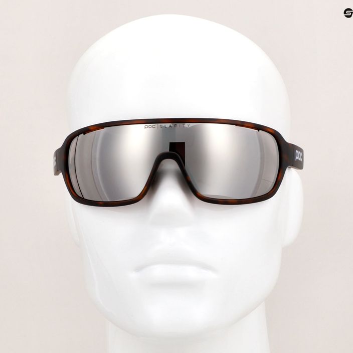 Okulary przeciwsłoneczne POC Do Blade tortoise brown/violet/silver mirror 10