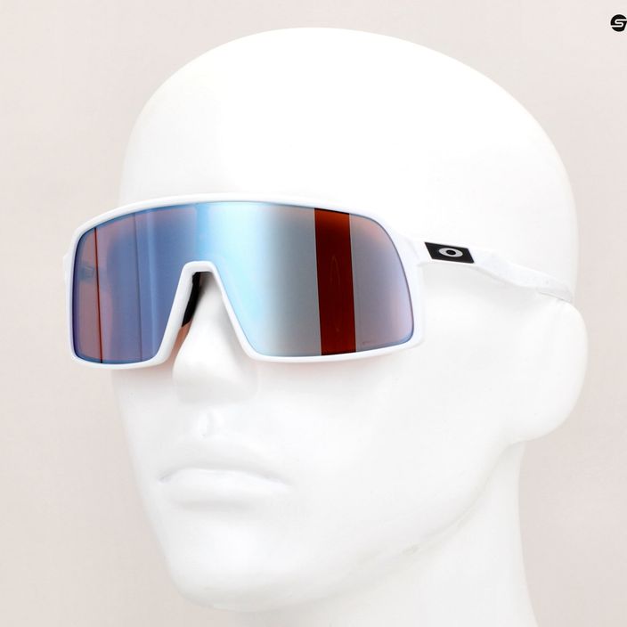 Okulary przeciwsłoneczne Oakley Sutro polished white/prizm snow sapphire 10