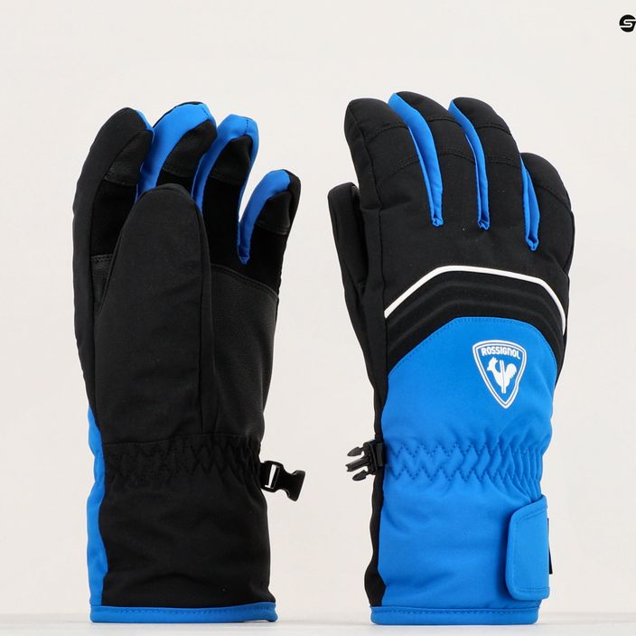 Rękawice narciarskie dziecięce Rossignol Jr Tech Impr G lazuli blue 3