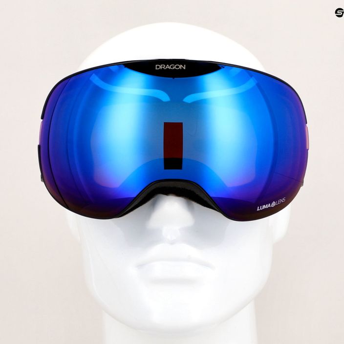Gogle narciarskie DRAGON X2 icon blue/lumalens blue ion/amber 11