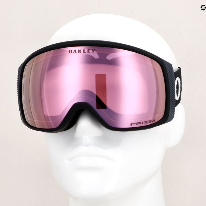 Gogle narciarskie Oakley Flight Tracker M matte black/prizm snow hi pink 10