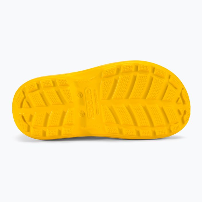 Kalosze dziecięce Crocs Handle Rain Boot Kids yellow 5