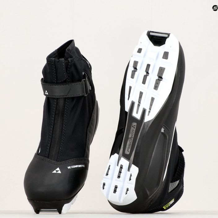 Buty do nart biegowych Fischer XC Comfort Pro black/white/yellow 14