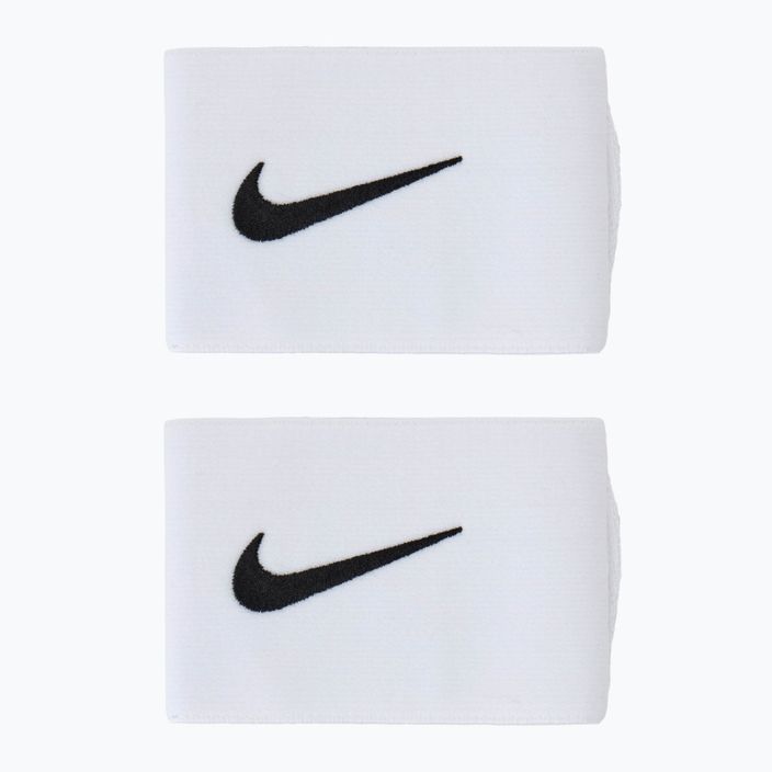 Opaski na ochraniacze goleni Nike Guard Stay 2 white/black 2