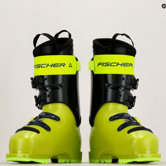 Buty narciarskie męskie Fischer RC4 PRO MV GW BOA ZF CFC yellow/carbon 11
