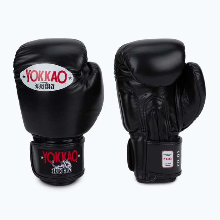 Rękawice bokserskie YOKKAO Matrix black 3