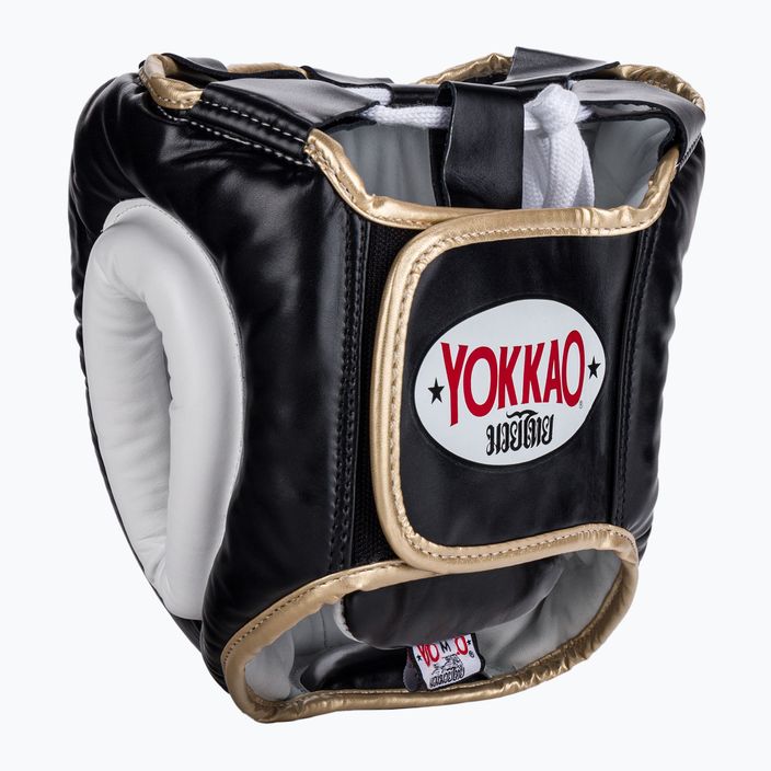 Kask do sportów walki YOKKAO Training Headguard black 2