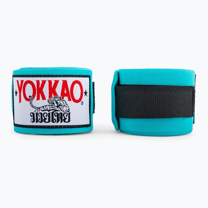 Bandaże bokserskie YOKKAO Premium Handwraps sky blue 3