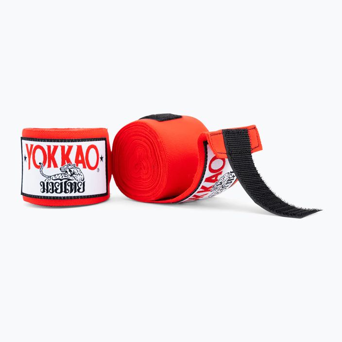 Bandaże bokserskie YOKKAO Premium Handwraps red 2