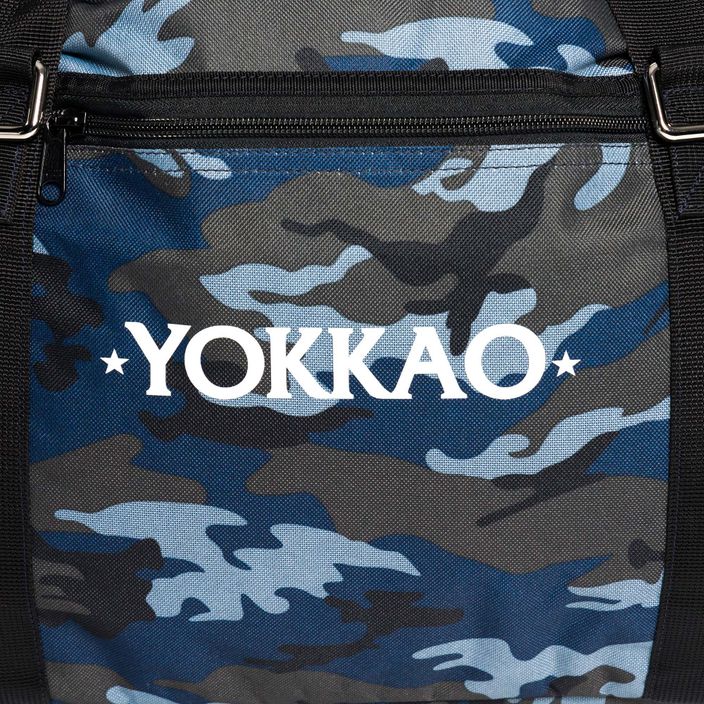 Torba treningowa YOKKAO Convertible Camo Gym Bag blue 4