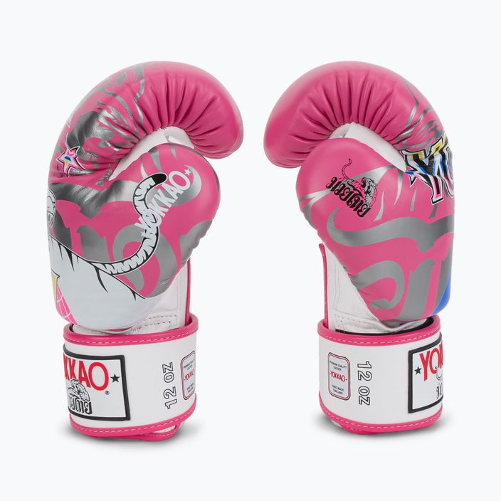 Rękawice bokserskie YOKKAO 90'S pink 4