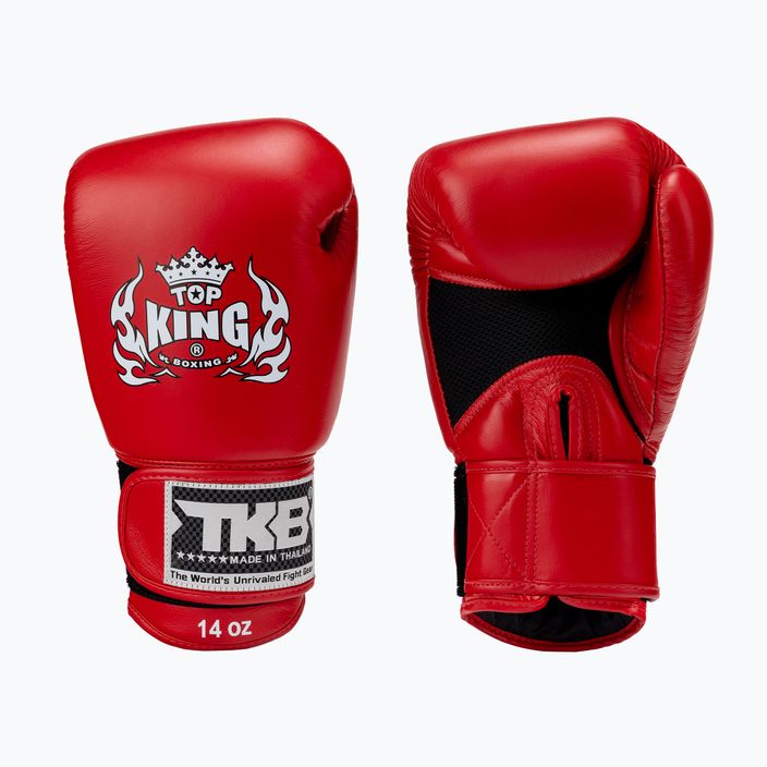 Rękawice bokserskie Top King Muay Thai Ultimate Air red