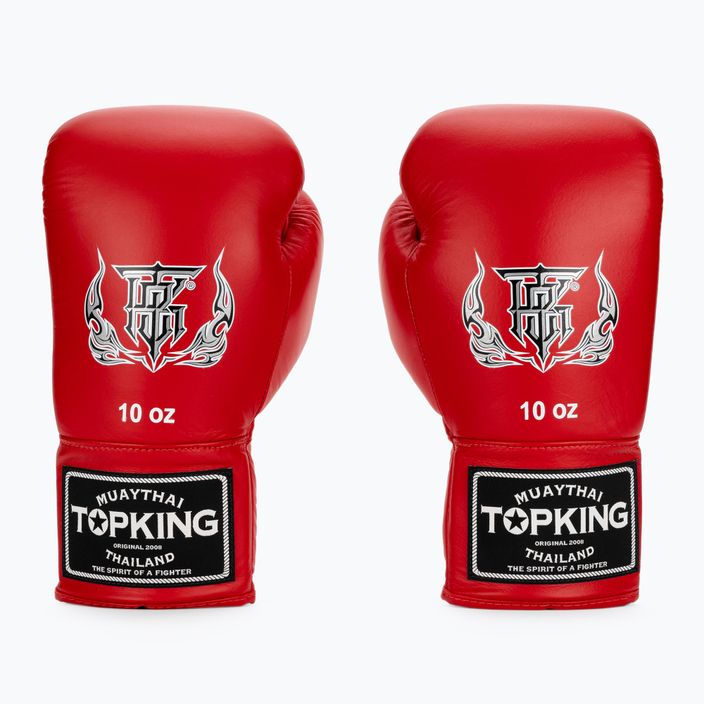 Rękawice bokserskie Top King Muay Thai Pro red