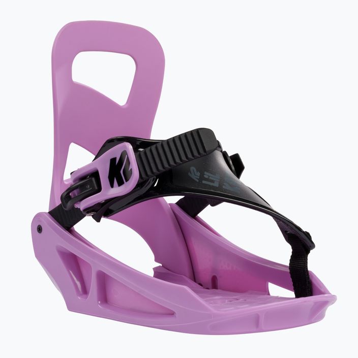 Wiązania snowboardowe dziecięce K2 Lil Kat purple 5