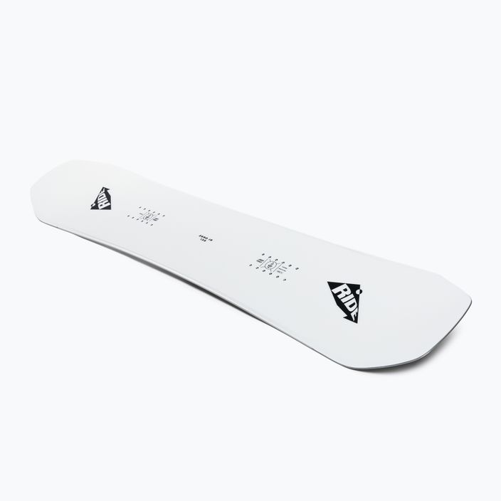 Deska snowboardowa dziecięca RIDE Zero Jr white/black/grey 2