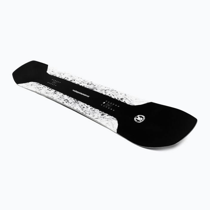 Deska snowboardowa RIDE Smokescreen black/white 2