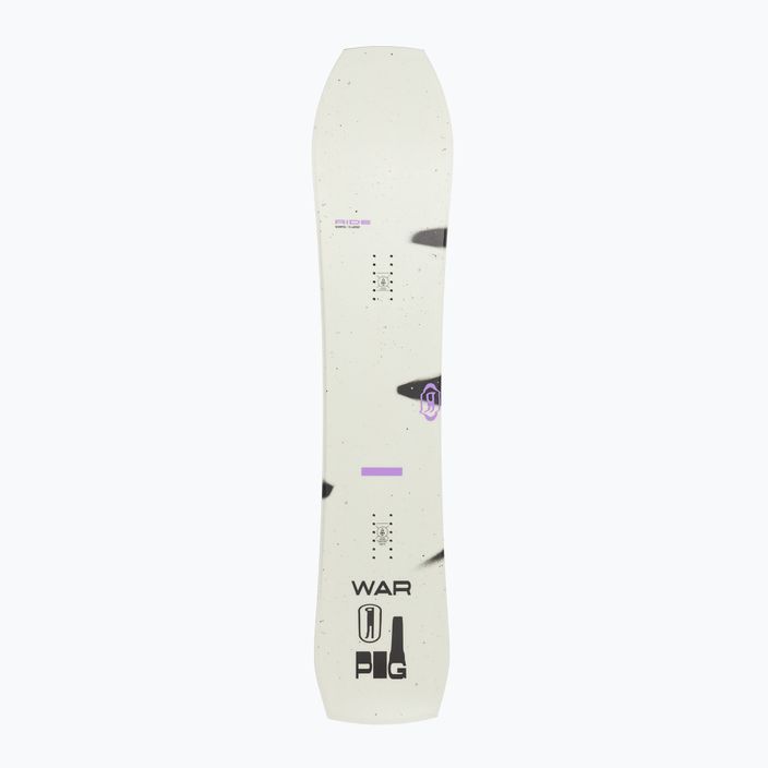 Deska snowboardowa RIDE Warpig white/violet 3