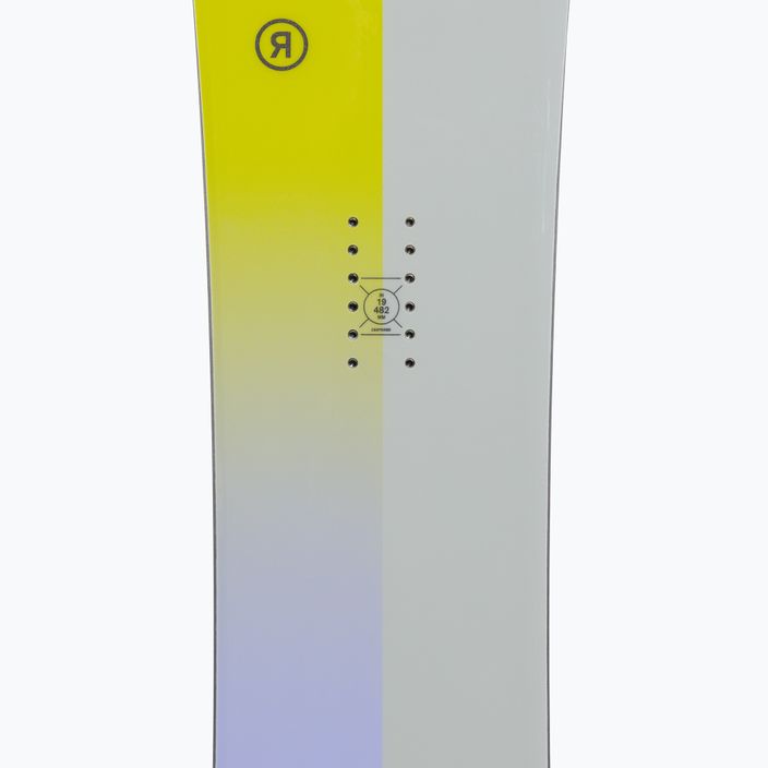 Deska snowboardowa damska RIDE Compact grey/yellow 6