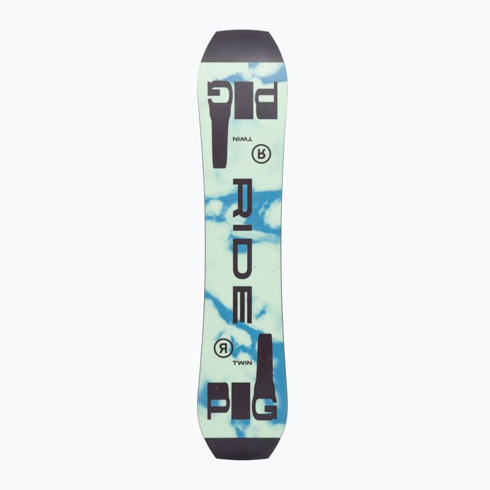 Deska snowboardowa RIDE Twinpig white/green/black 4