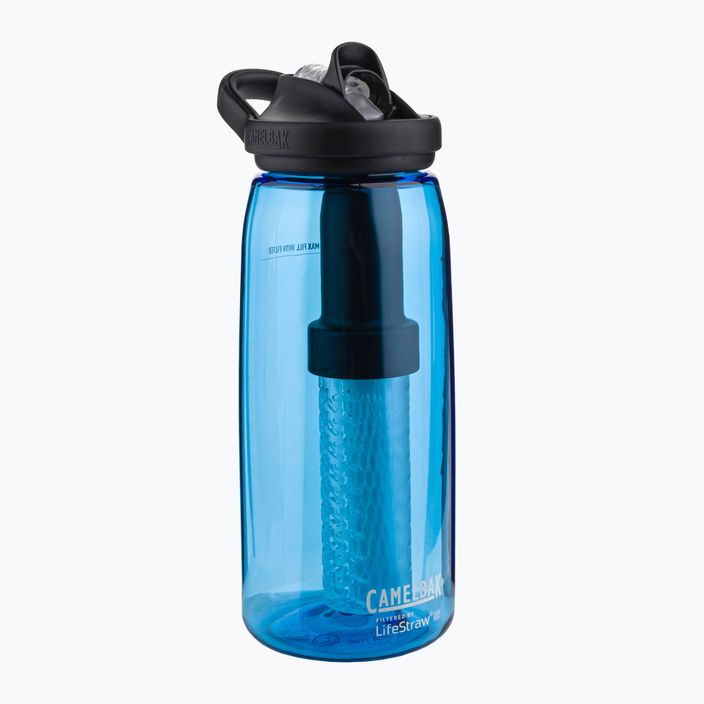 Butelka turystyczna CamelBak Eddy+ z filtrem LifeStraw 1000 ml true blue