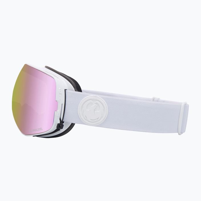Gogle narciarskie DRAGON X2S whiteout/lumalens pink ion/lumalens dark smoke 30786/7230195 9
