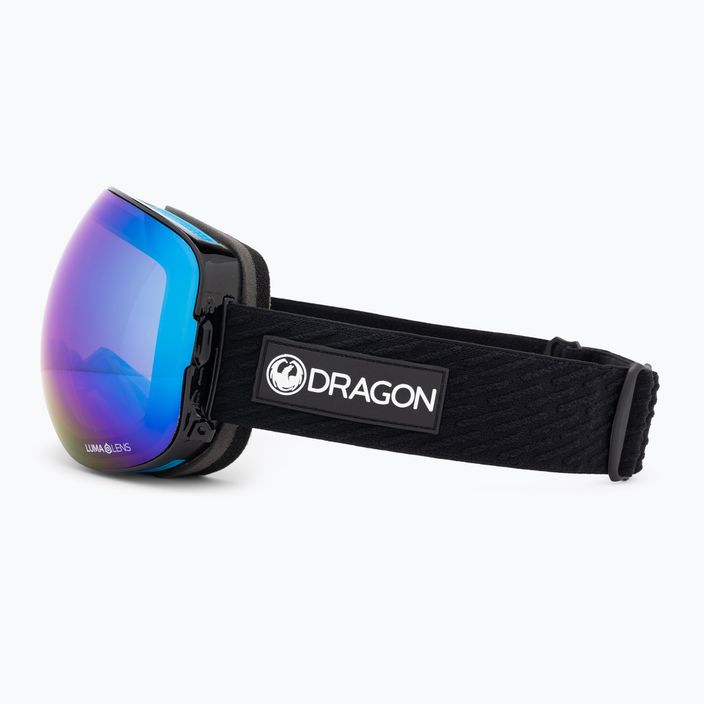 Gogle narciarskie DRAGON X2 icon blue/lumalens blue ion/amber 5