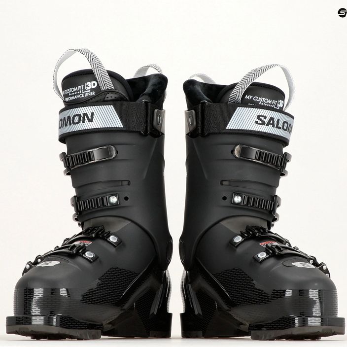 Buty narciarskie damskie Salomon S Pro HV 90 W black/silver met/beluga 13