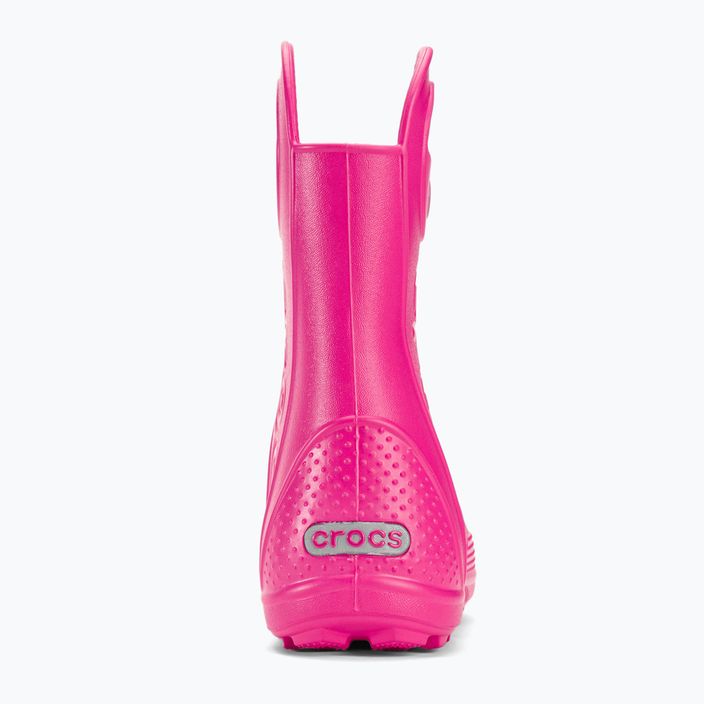 Kalosze dziecięce Crocs Handle Rain Boot Kids candy pink 7
