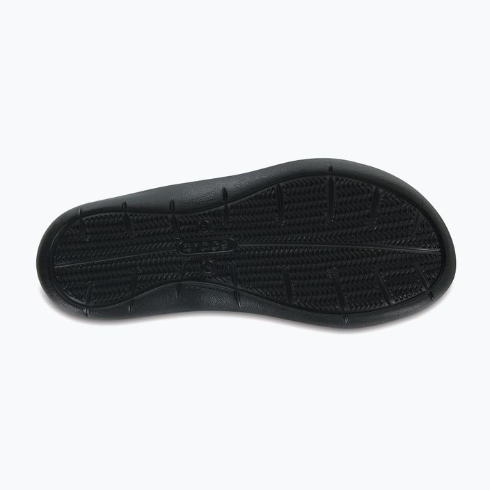 Klapki damskie Crocs Swiftwater Sandal W black/black 14