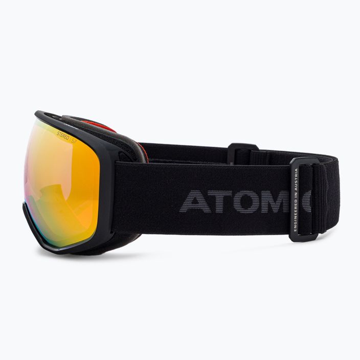 Gogle narciarskie Atomic Count S Stereo black/yellow stereo 4