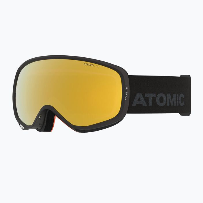 Gogle narciarskie Atomic Count S Stereo black/yellow stereo 6