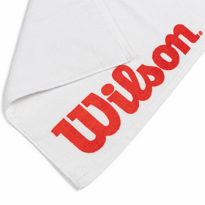 Ręcznik Wilson Court Towel white/red 3