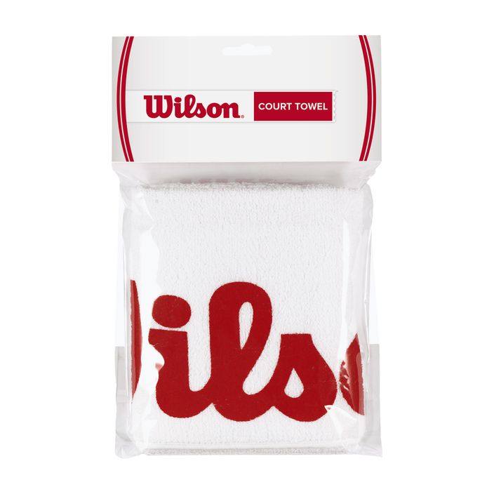 Ręcznik Wilson Court Towel white/red 4