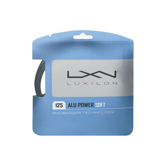 Naciąg tenisowy Luxilon Alu Power Soft 125 12,2 m silver 2