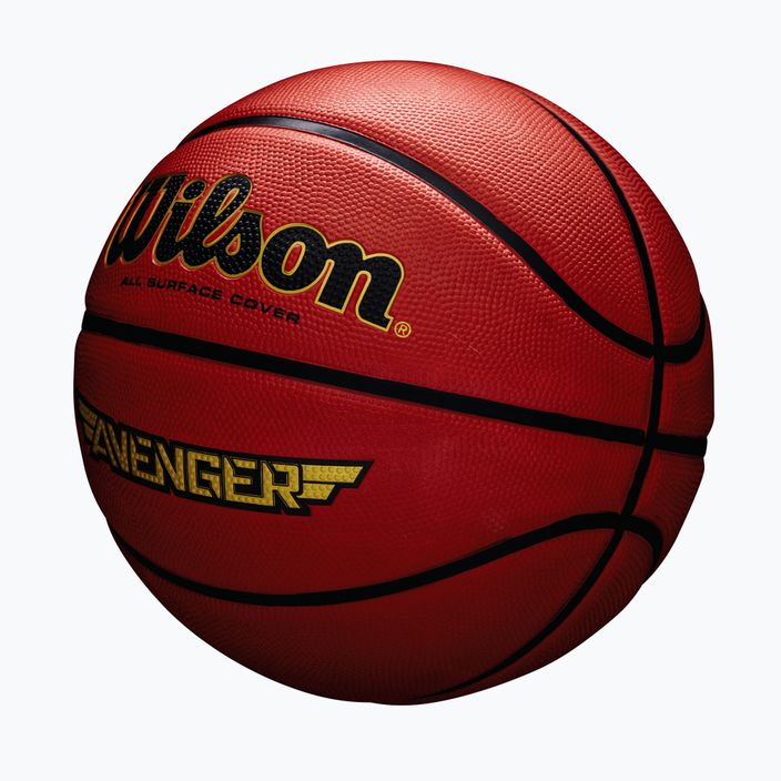 Piłka do koszykówki Wilson Avenger 295 orange rozmiar 7 5