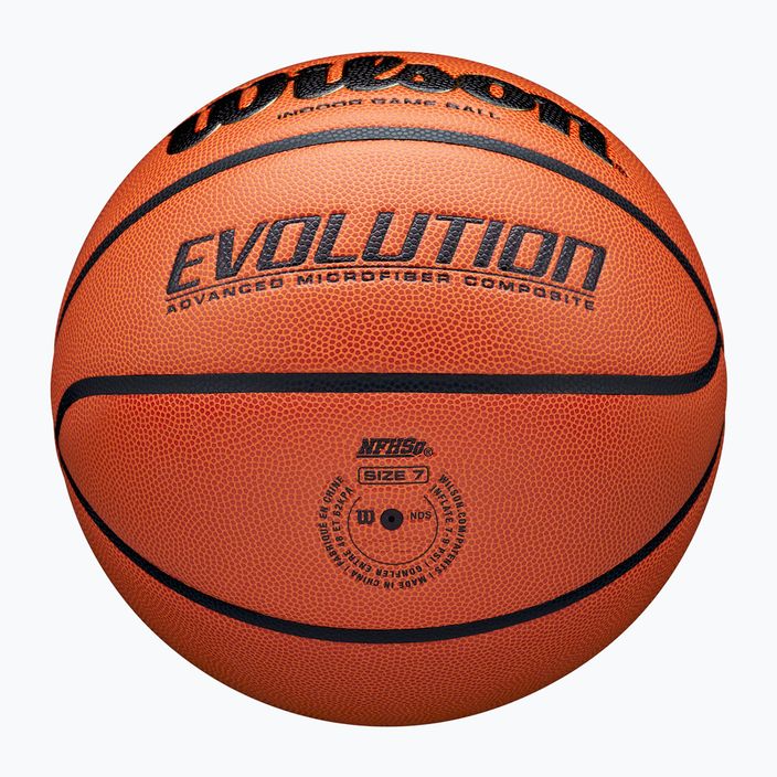 Piłka do koszykówki Wilson Evolution brown rozmiar 7 4